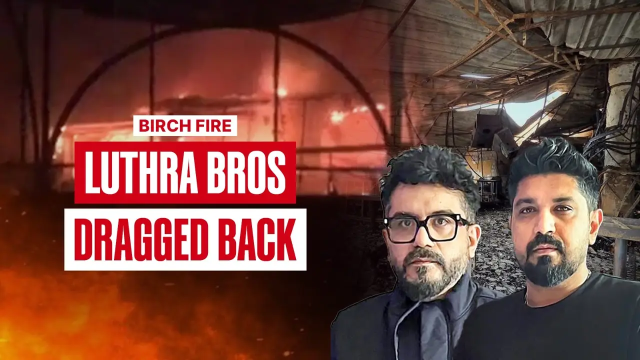 Luthra brothers land at Delhi airport