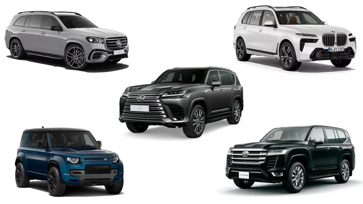 Luxury SUVs under ₹4 Crore