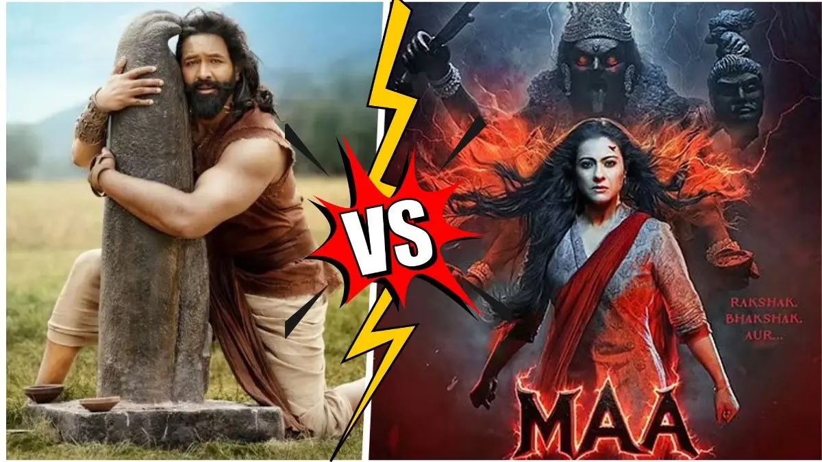 Maa Vs Kannappa Box Office Collection Day 4: Kajol Starrer Trails Vishnu Manchu's Mythological Drama, Both Films Witness Significant Drop On First Monday Maa vs Kannappa at box office