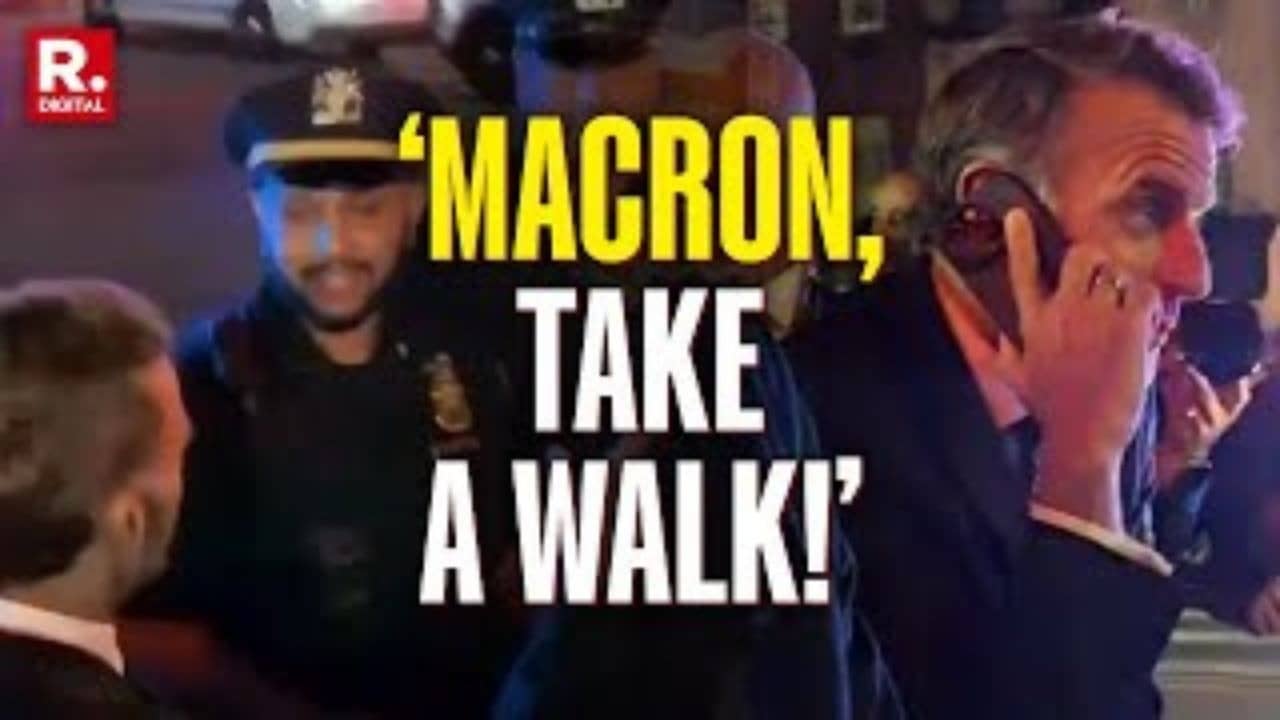 Macron and Erdogan Detained by Trump's Motorcade