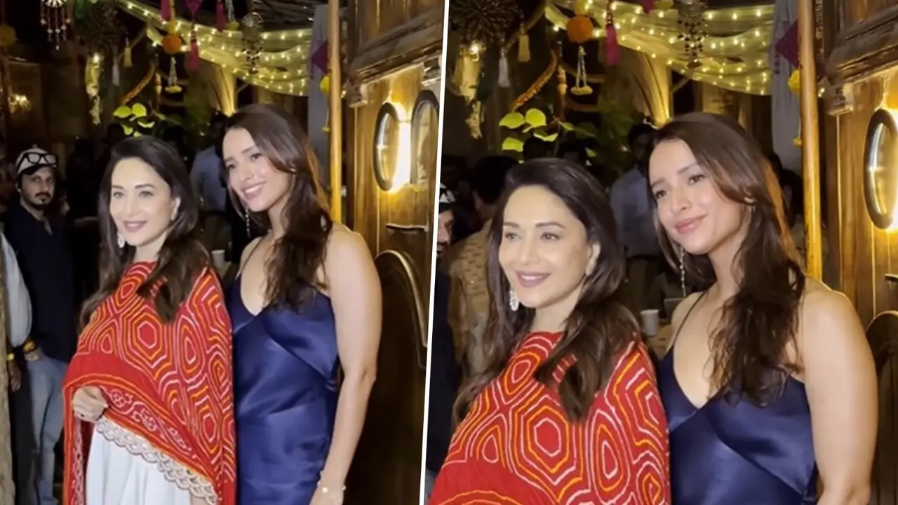 Madhuri Dixit and Triptii Dimri