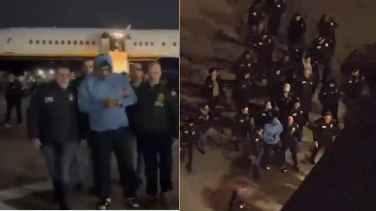 'Captured' Maduro Lands In New York, To Face Trial On 'American Soil' | Visuals Inside