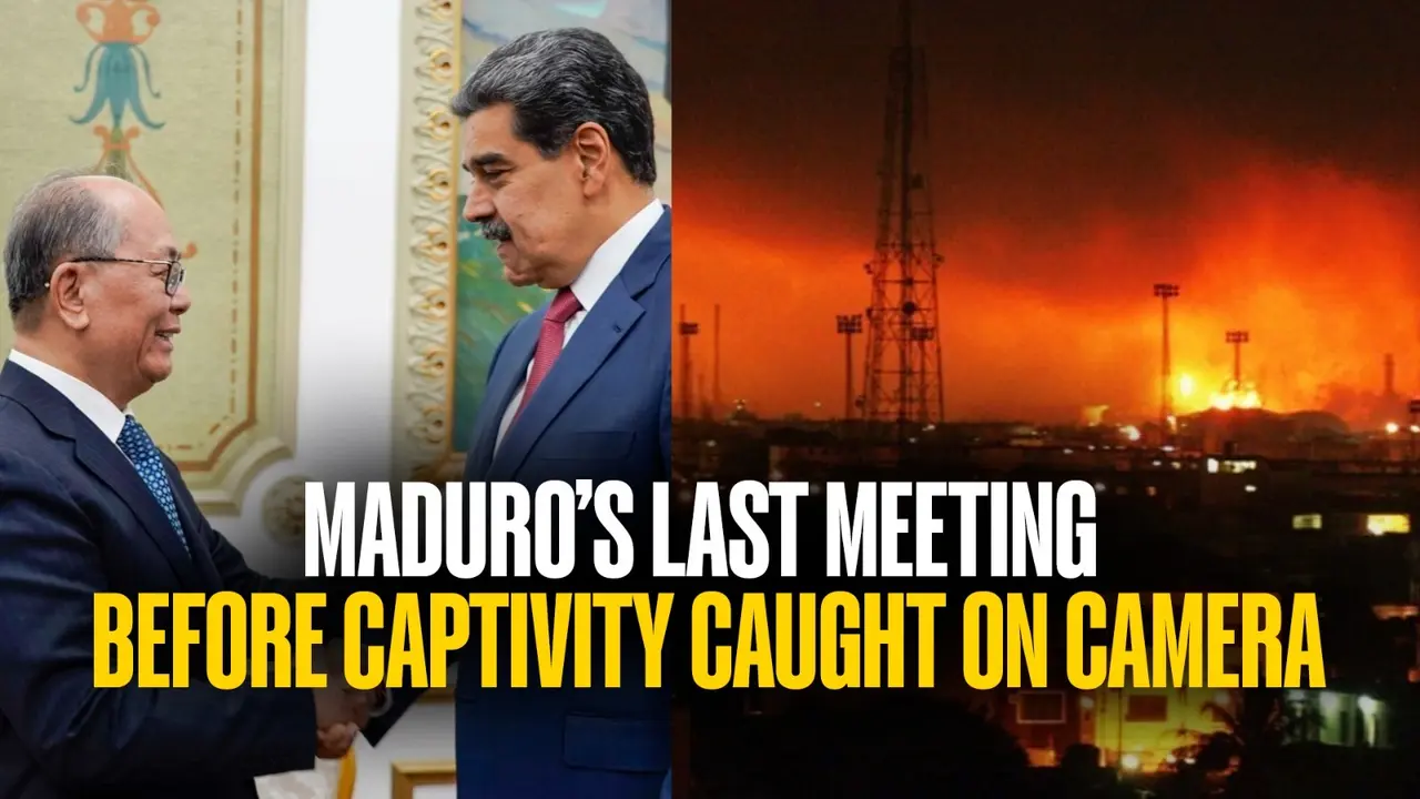 Maduro's Last Meeting Before Being Captured By USA Caught On Camera | WATCH