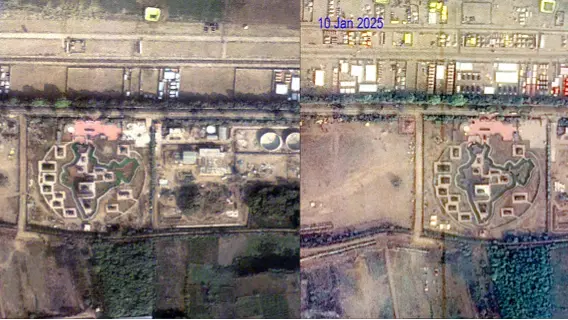 Maha Kumbh Tent City, Sangam