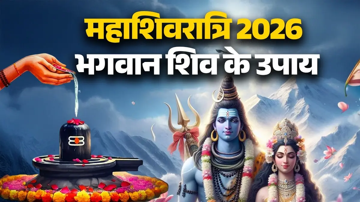 Maha Shivratri 2026 Upay: महाशिवरात्रि के दिन जरूर करें ये खास उपाय, हर संकट होगी दूर और बनी रहेगी भगवान शिव की कृपा maha shivratri 2026 upay lord shiva remedies to bring happiness and prosperity in life