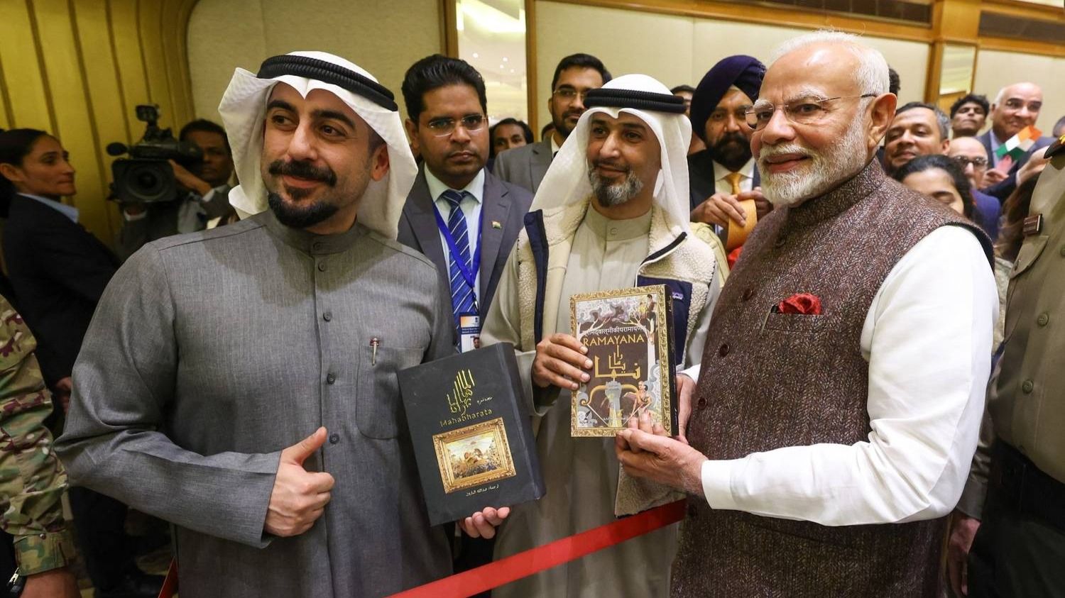 PM Modi Attend Opening Ceremony of Arabian Gulf Cup in Kuwait | Republic  World