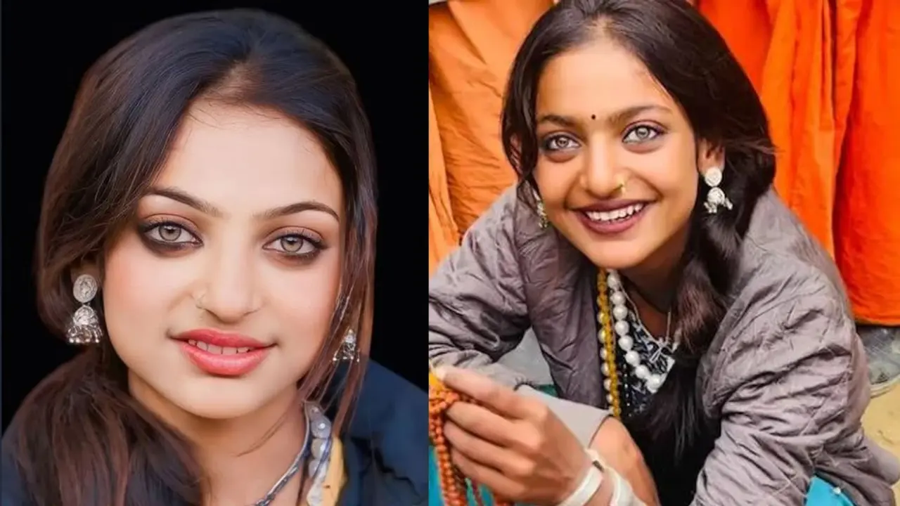 mahakumbh 2025 many bhojpuri songs on mala wali monalisa blue eyes went viral