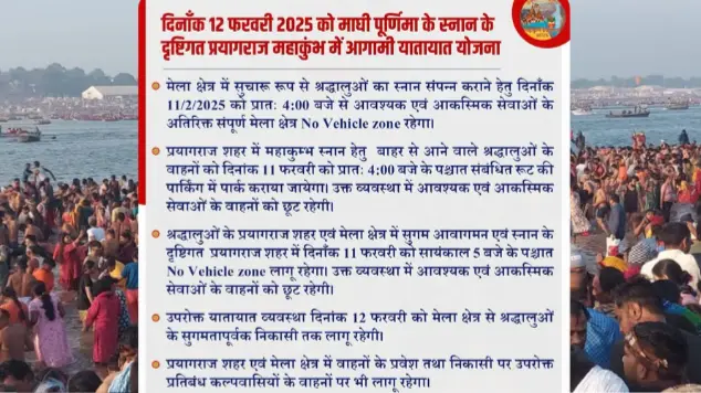 MahaKumbh Traffic Advisory