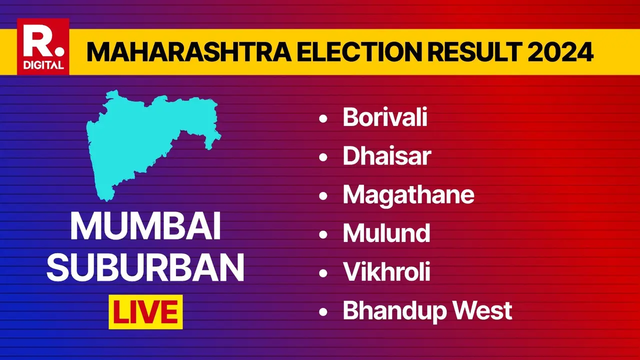 Borivali, Dhaisar, Magathane, Mulund, Vikhroli, Bhandup West Election Results 2024 Maharashtra, Assembly Election Results 2024