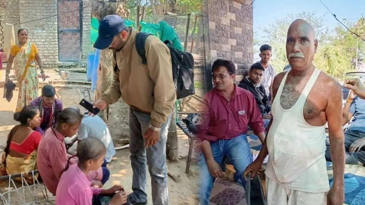 Maharashtra Buldhana district Hair loss Problem