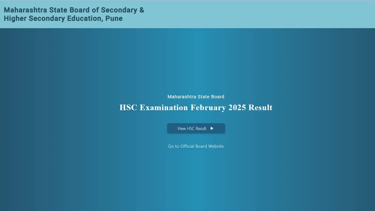 Maharashtra HSC Result 2025 Declared