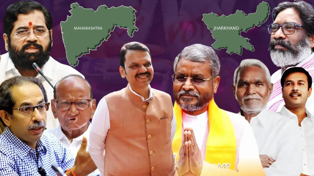 Maharashtra-Jharkhand Election Result