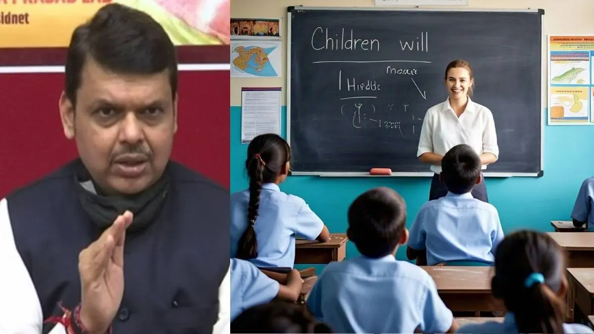 Maharashtra school education department has now made Hindi a mandatory third language