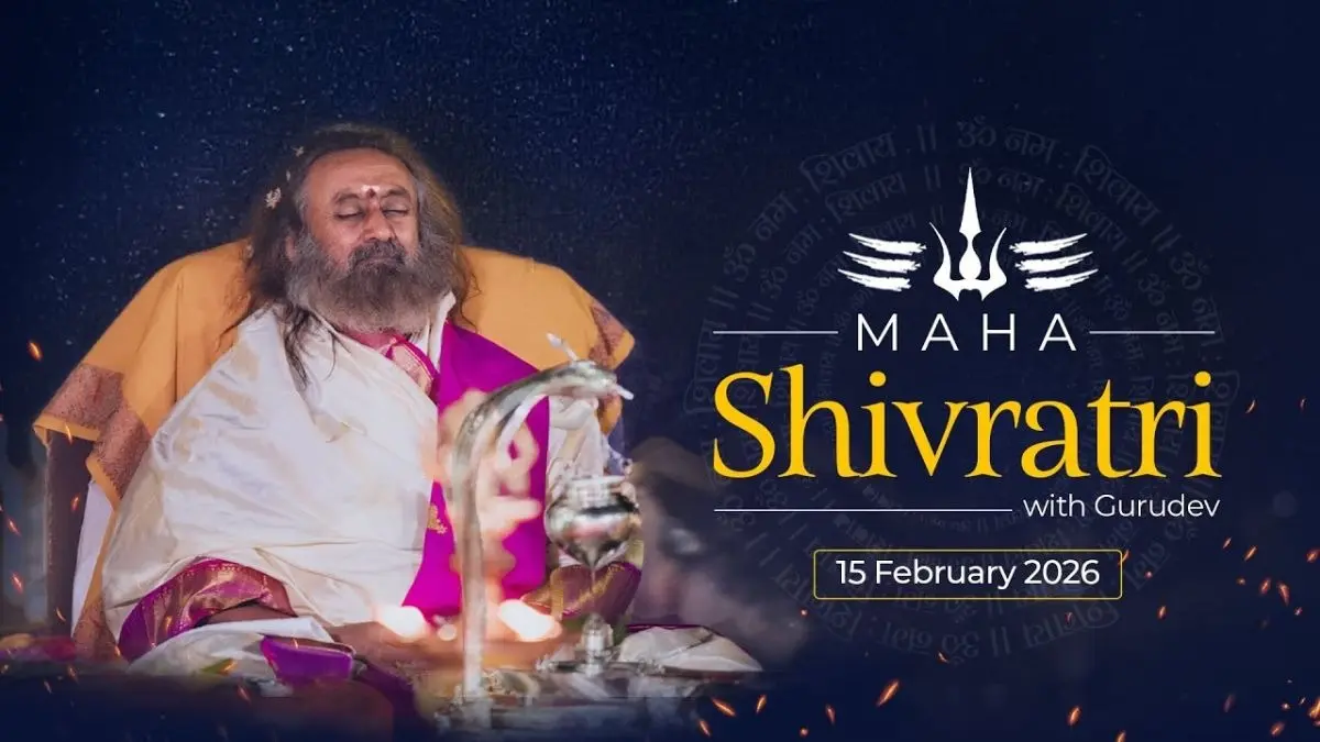 Mahashivratri 2026 Special: आध्यात्मिक गुरु श्री श्री रवि शंकर के साथ मनाएं महाशिवरात्रि, रिपब्लिक पर इस टाइम Live होगा शिव उत्सव mahashivratri 2026 special with gurudev sri sri ravi shankar live on republic bharat youtube channel know timing