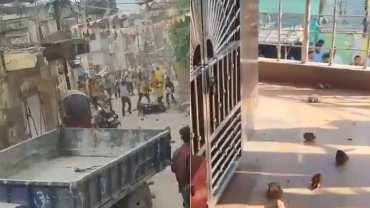 Mahavir Temple Attacked With Stones Amid Moharram Procession