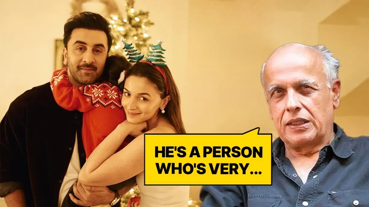 Mahesh Bhatt Opens Up About Ranbir Kapoor.