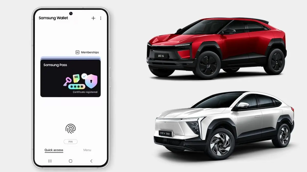 Mahindra BE 6, XEV 9e, Future SUVs Will Soon Be Unlocked Using Samsung Phones