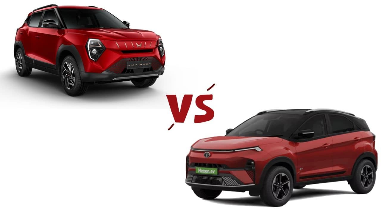 Mahindra XUV 3XO EV vs Tata Nexon EV