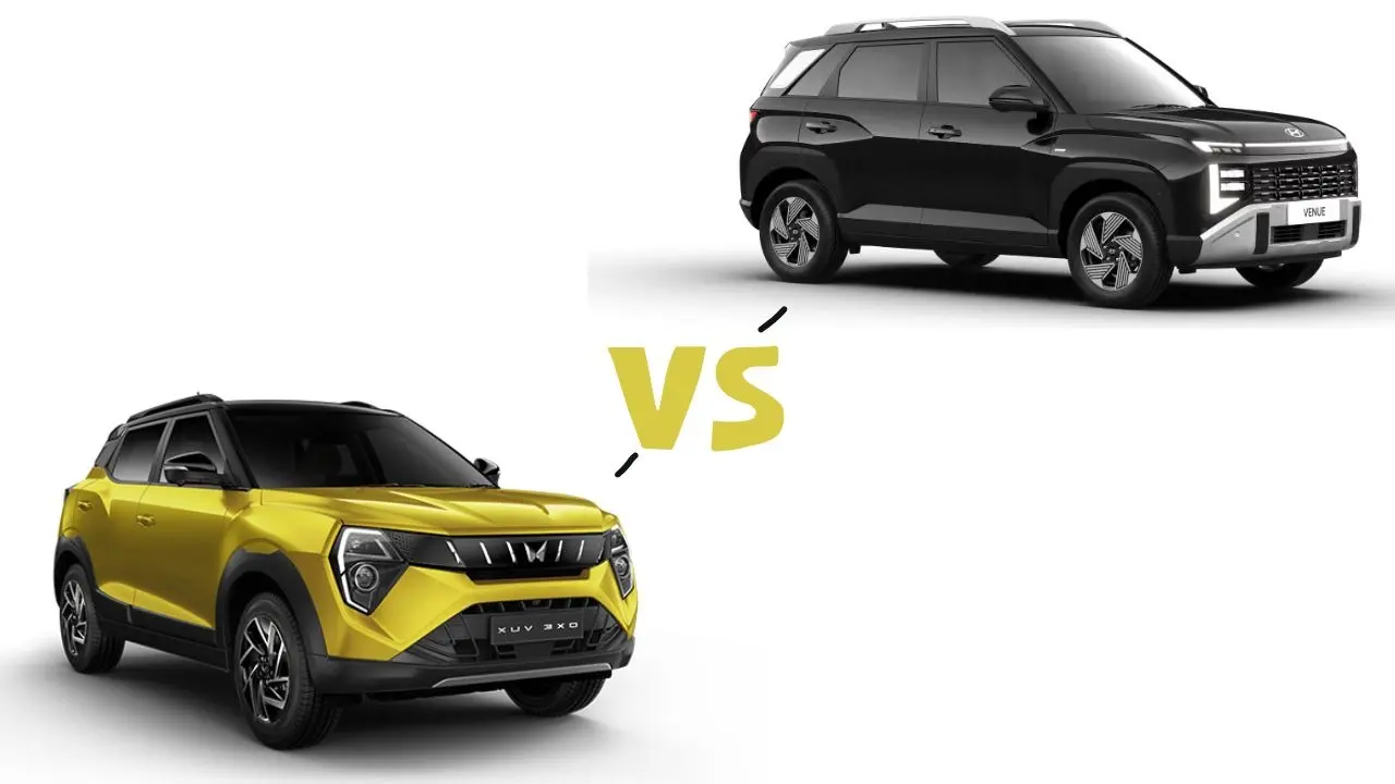 Mahindra XUV 3XO vs Hyundai Venue (2025)