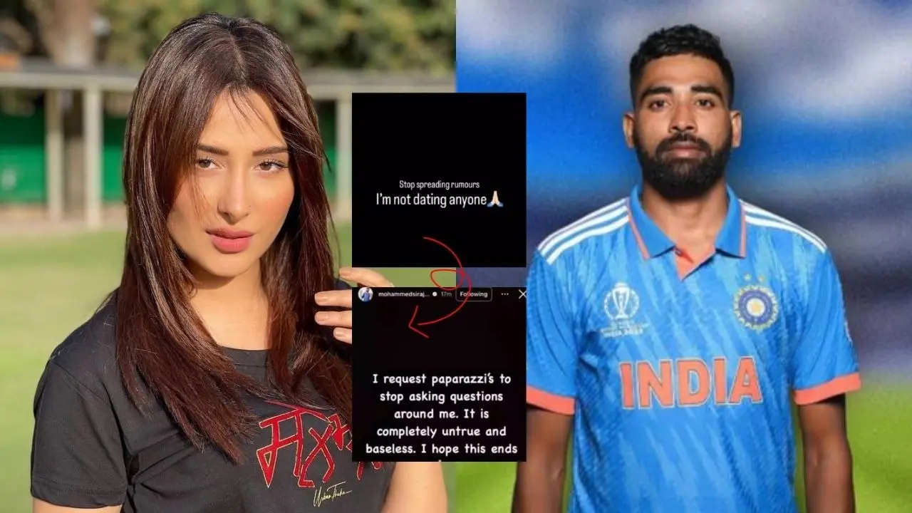 Mahira Sharma And Mohammed Siraj Break Silence Over Dating Buzz- Here's The Truth Revealed Mahira Sharma And Mohammed Siraj Finally Address Dating Rumors