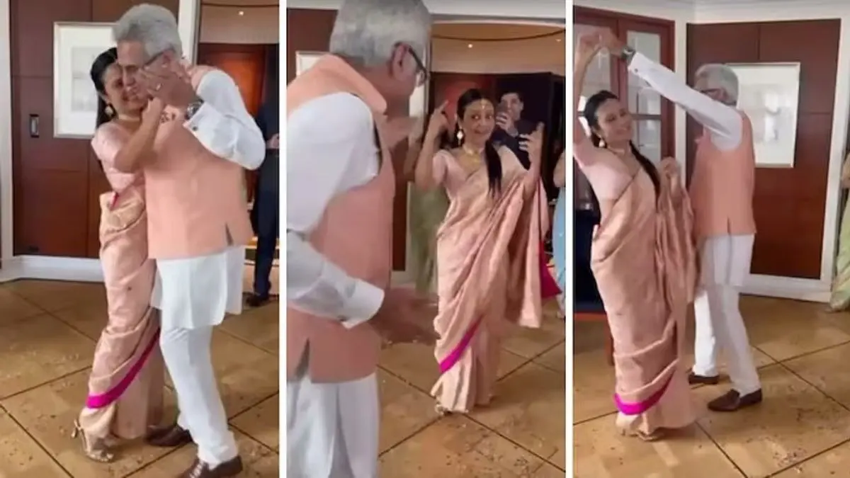 Mahua Moitra’s First Video with Husband Pinaki Misra After Wedding Melts Hearts Online | WATCH