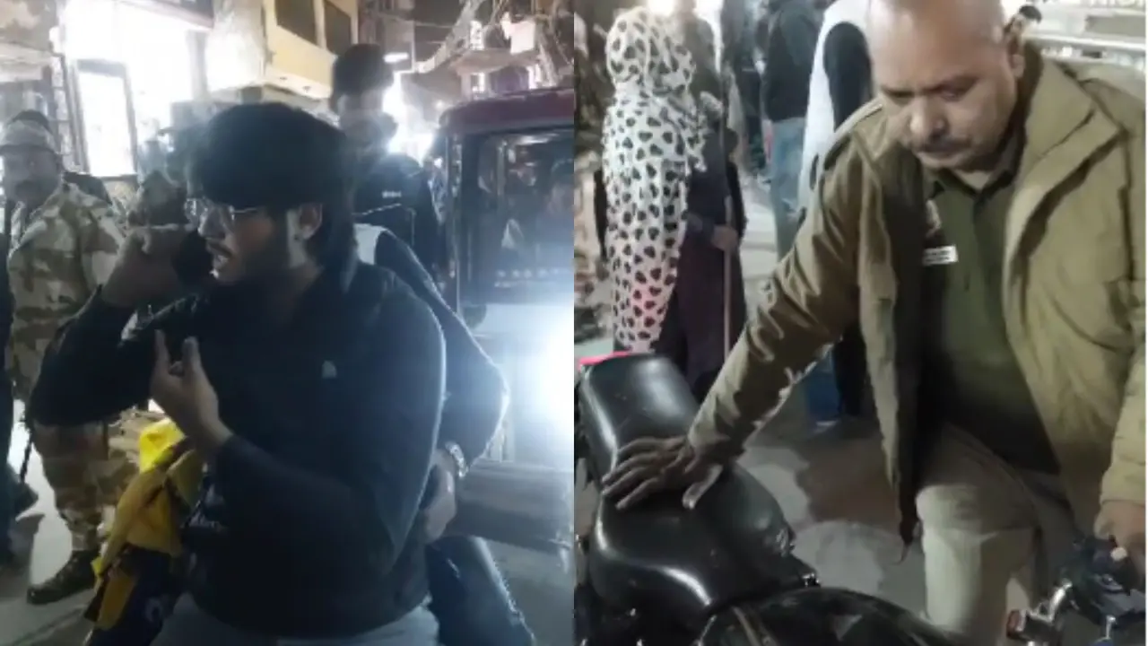 ‘Main Vidhayak Ka Beta Hoon’: AAP MLA Amanatullah Khan’s Son Threatens Delhi Police over Challan Ahead of Polls ‘Main Vidhayak Ka Beta Hoon’: AAP MLA Amanatullah Khan’s Son Threatens Delhi Police over Challan Ahead of Polls