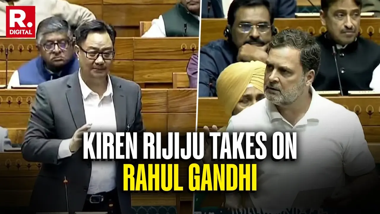 'Don't Behave Like Children...': Kiren Rijiju Blasts Rahul Gandhi For ‘Misleading’ House On US-India Trade Deal Kiren Rijiju Blasts Rahul Gandhi For ‘Misleading’ House On US-India Trade Deal