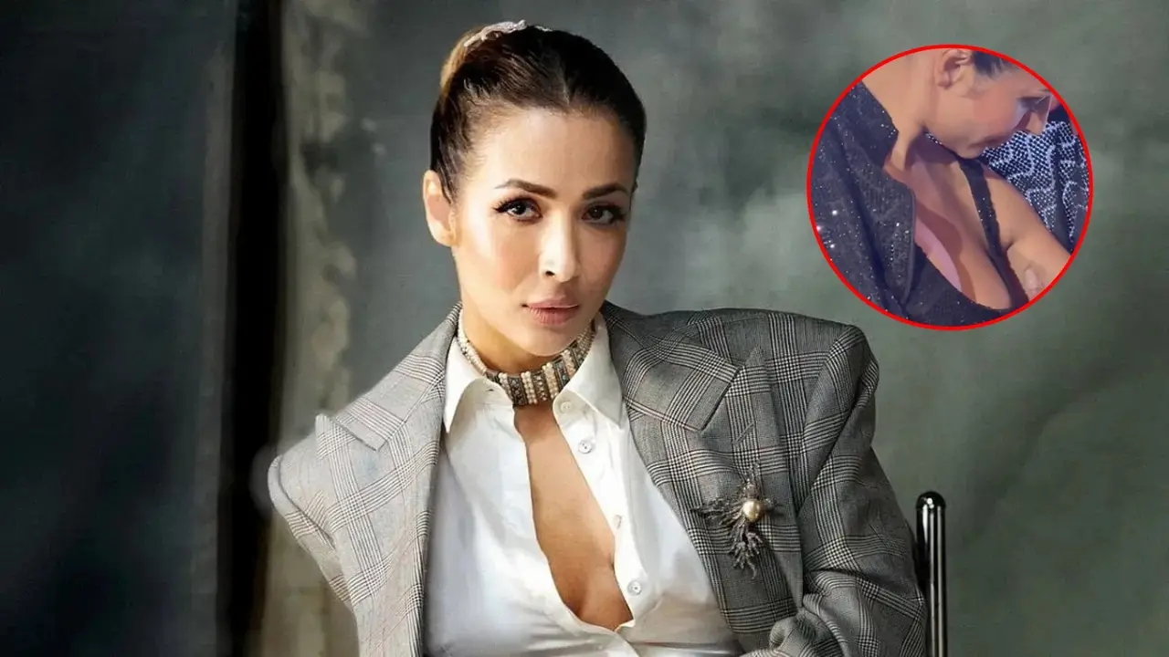 Malaika Arora Flaunts Her New Tattoo 'Sabr Shukr' After Breakup With Arjun Kapoor | Watch Malaika Arora Flaunts her new tattoo at event