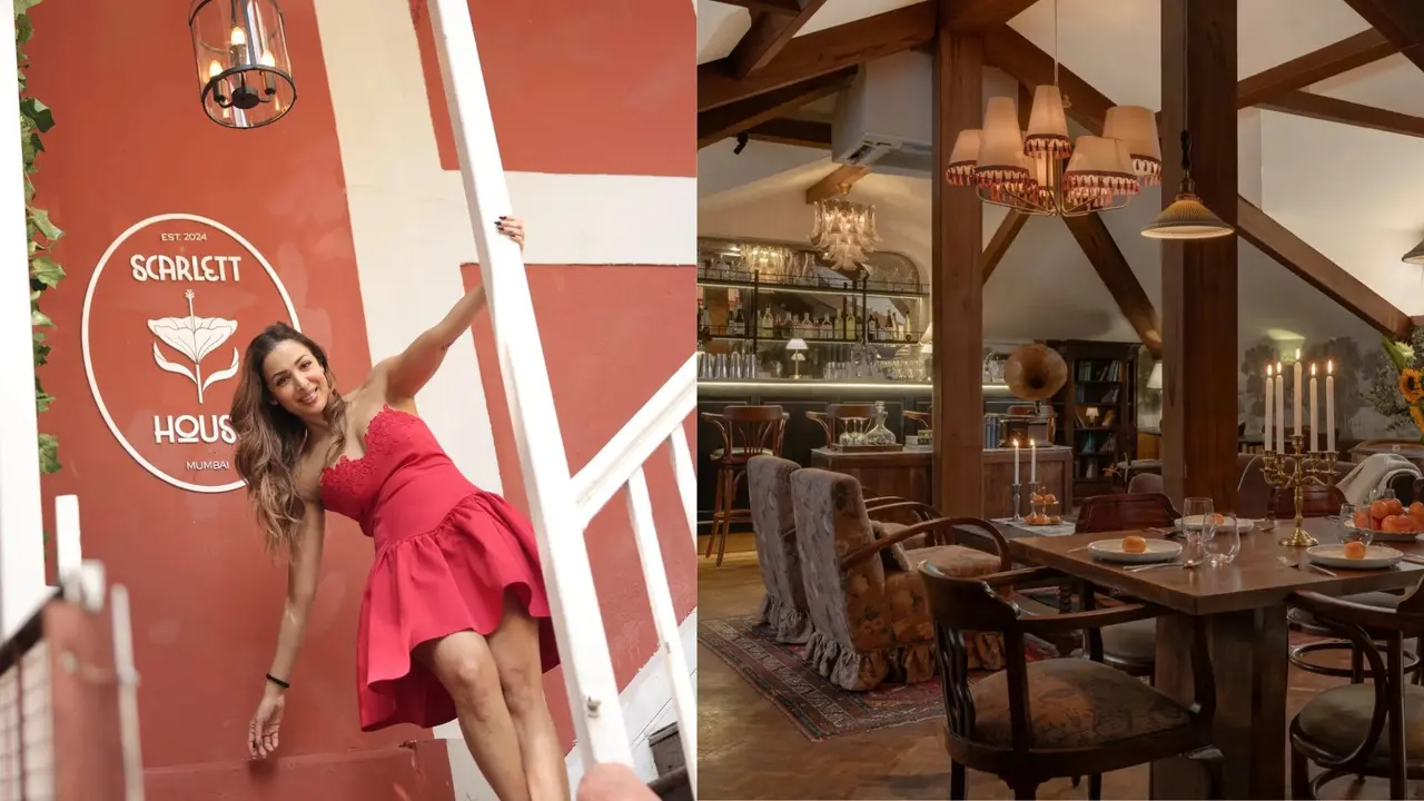 Step Into Mother-Son Duo Malaika Arora, Arhaan Khan's First F&B Venture In Bandra Malaika Arora's latest f&b venture known as Scarlett House