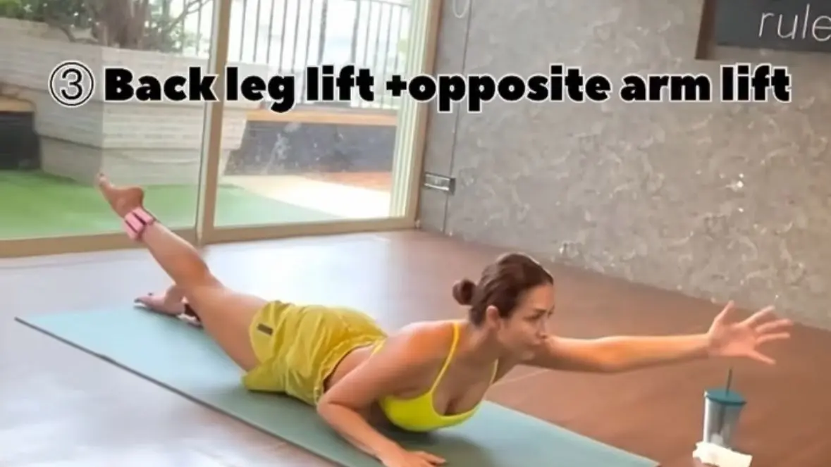 Monday Motivation: Try Out These Hip, Back Flexors Like Malaika Arora Malaika Arora's monday motivation for gym goers