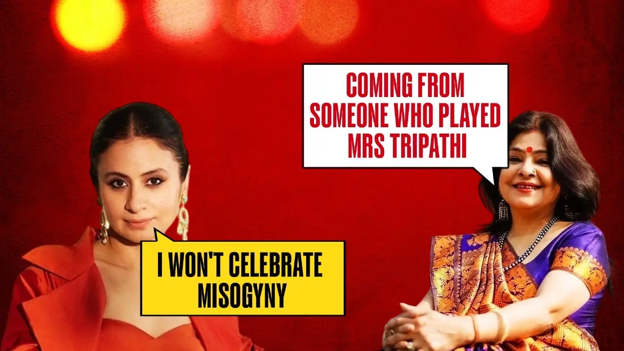 Malini Awasthi calls out Rasika Dugal's 'double standards'