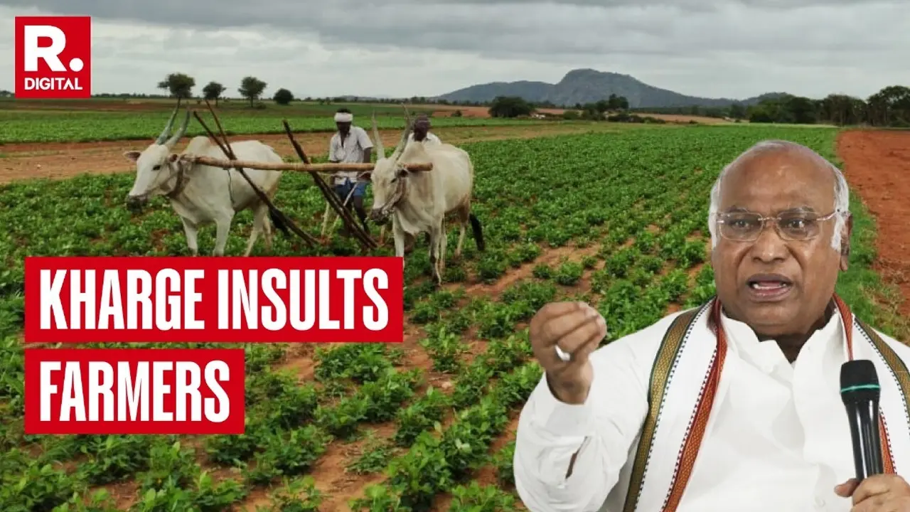 'Don't Come Here': Mallikarjun Kharge Insults Poor Farmer With Crop Loss Complaint in Karnataka Mallikarjun Kharge Insults Poor Farmer With Crop Loss Complaint in Karnataka