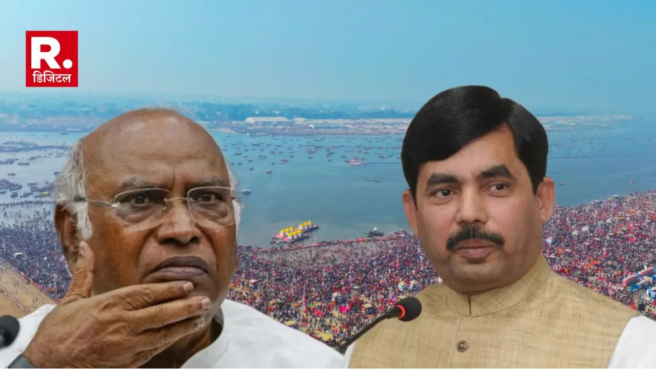 Mallikarjun Kharge Syed Shahnawaz Hussain