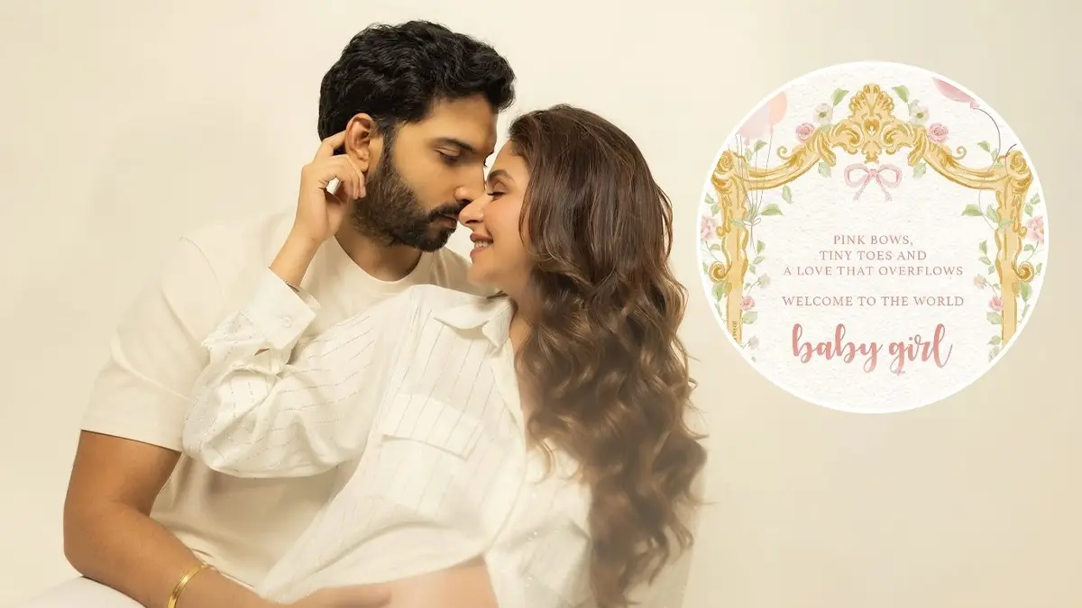 Malvika Raaj and Pranav Bagga welcome first child.