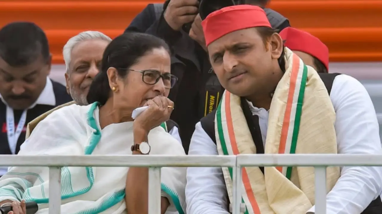 Mamata Banerjee-AkhileshYadav