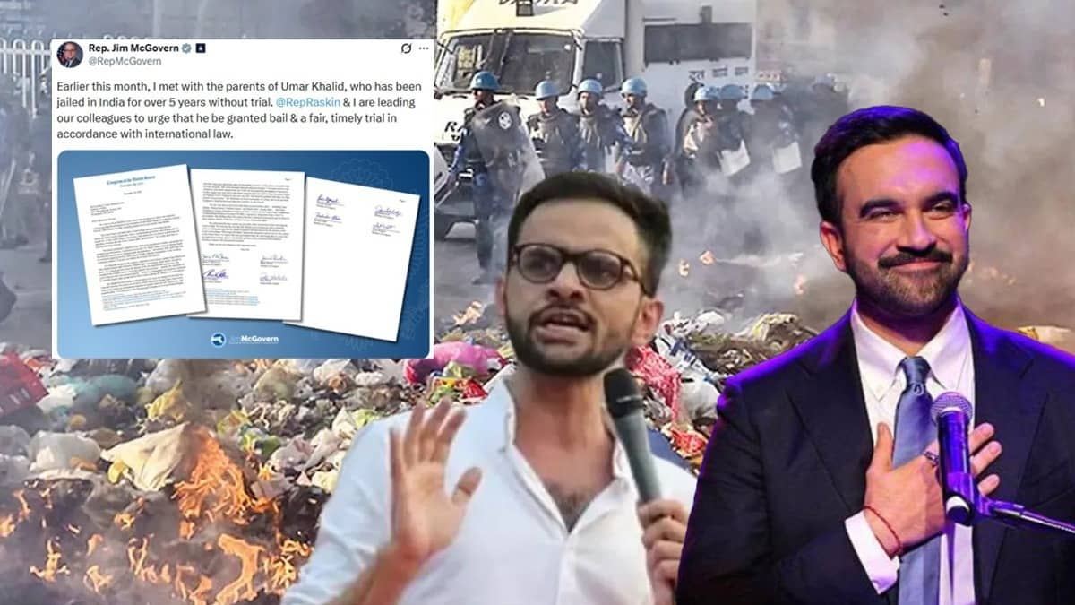 Mamdani Activates ‘Khalid Toolkit’, 8 US Lawmakers Lecture Indian Judiciary On Delhi Riot Accused Umar 