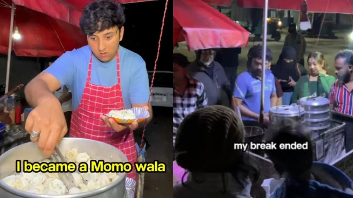 Man Claims Momo Seller Makes More Than BCom Grads, Earning ₹1 Lakh from 950 Plates Daily | WATCH