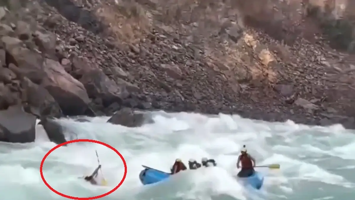 Man Dies While Rafting in Rishikesh, Video of Incident Goes Viral