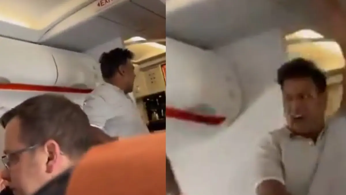 Man Threatens to Bomb UK Flight, Shouts 'Allahu Akbar', Says He Wanted to Send a Message to Trump | WATCH Man Threatens to Bomb UK Flight, Shouts 'Allahu Akbar'