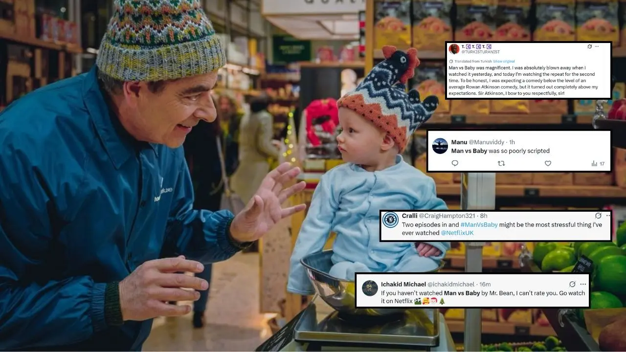 Man Vs Baby X Review: Rowan Atkinson Owns Every Frame In Christmas Drama, Netizens Call It ‘Feel-Good Watch’ Man Vs Baby X Review