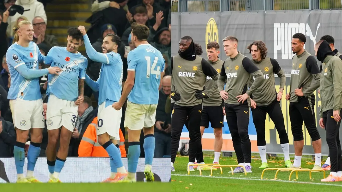 Manchester City vs Borussia Dortmund