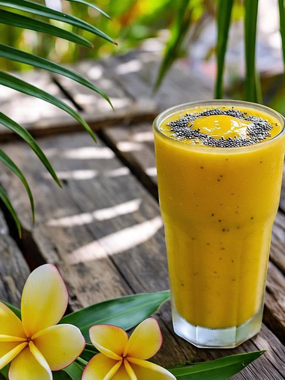 Mango Coconut with Chia seed