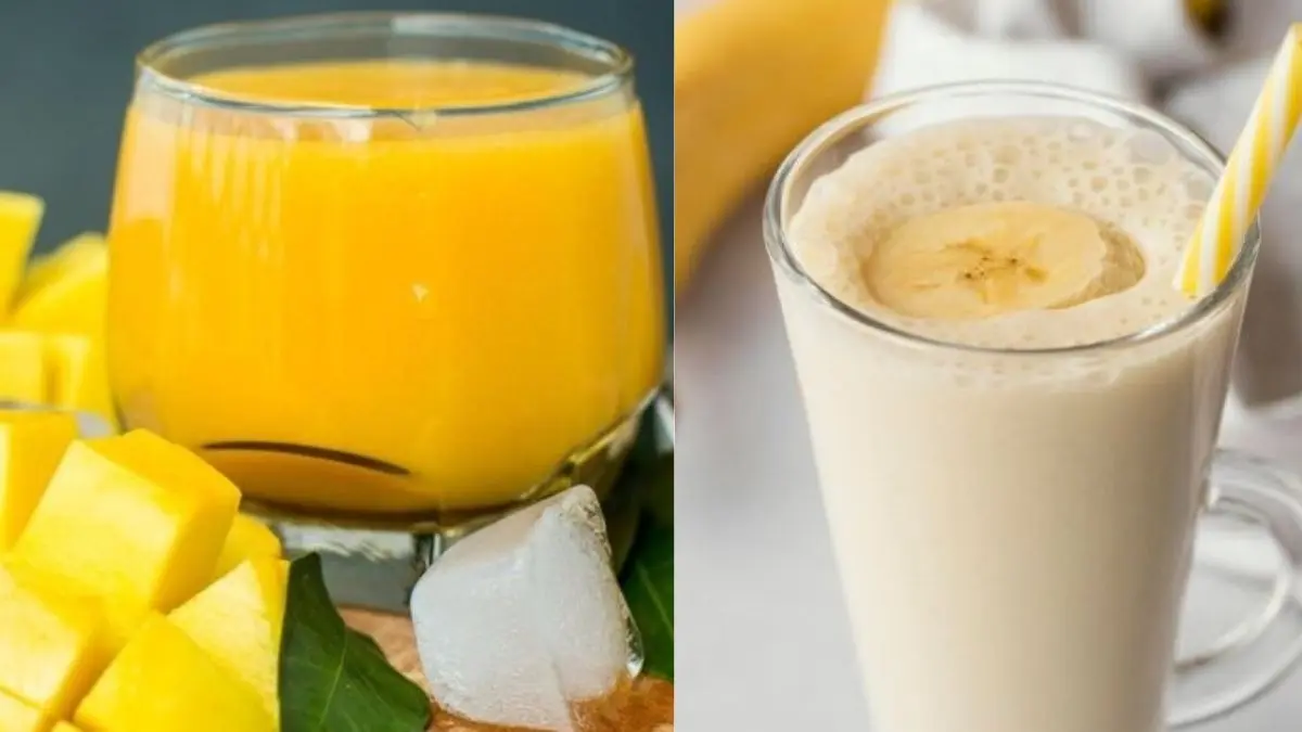 Mango Shake vs Banana Shake