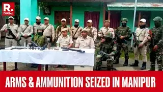 Security Forces Seized Huge Cache Of Arms, Ammunition In Manipur ...