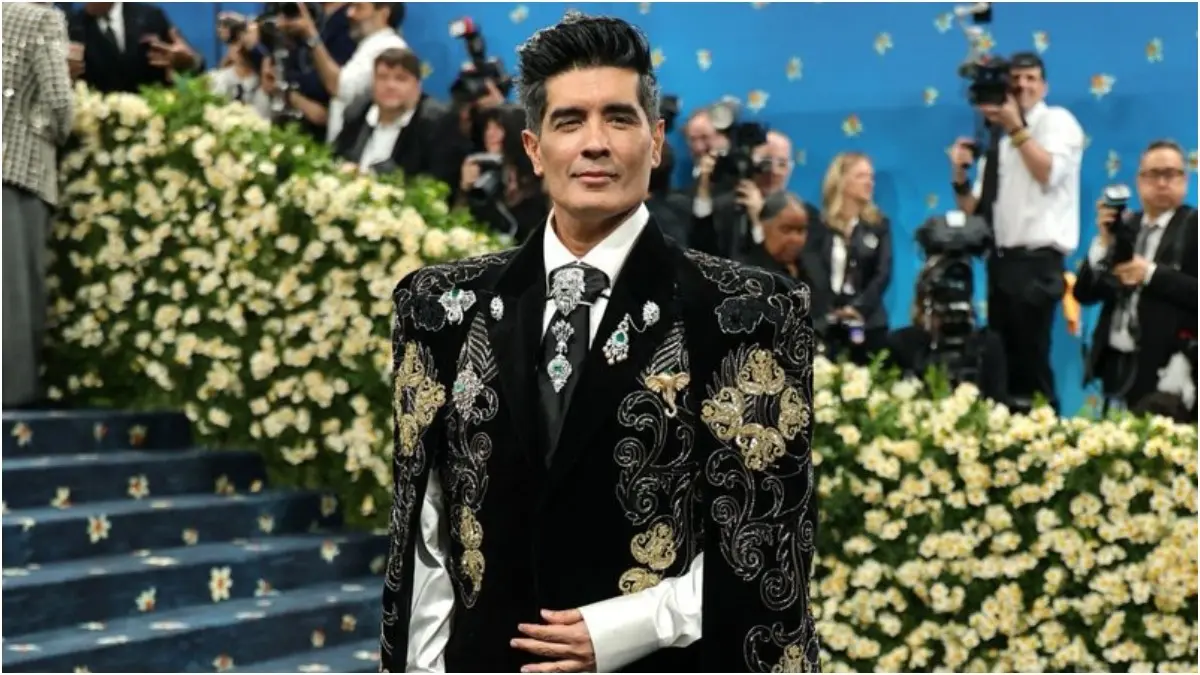 Manish Malhotra debuted at the Met Gala 2025