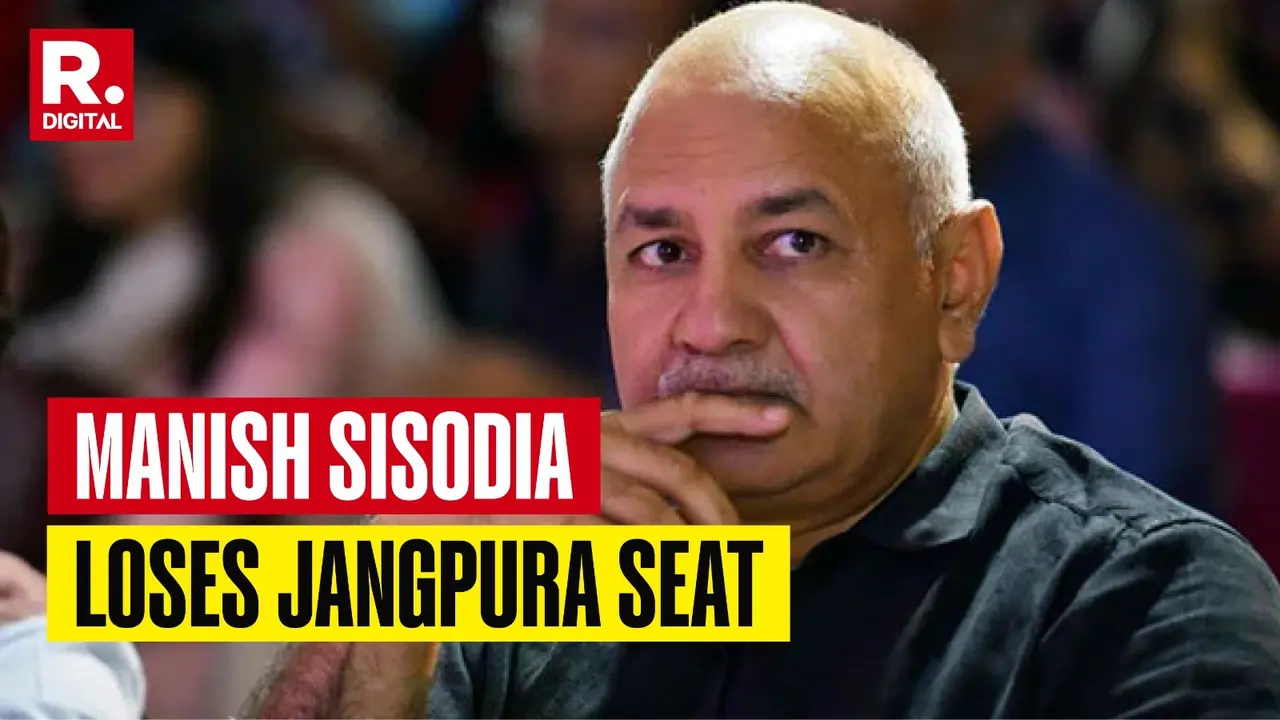 Manish Sisodia Loses Election From Jangpura Seat By Over 600 Votes Manish Sisodia loses Jangpura election