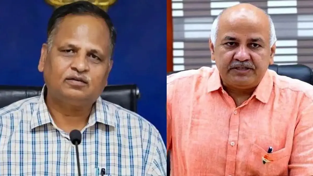 Manish Sisodia & Satyender Jain
