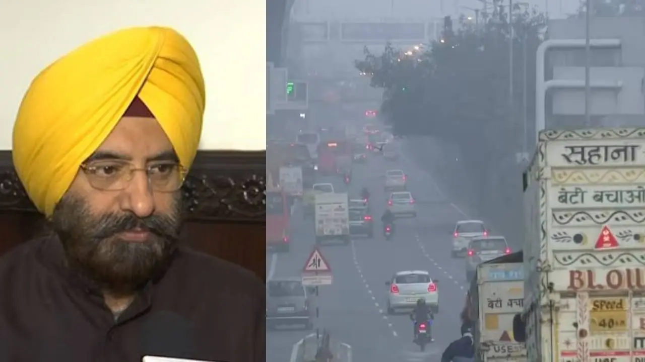 Manjinder Singh Sirsa meeting with Delhi officials over pollution issue