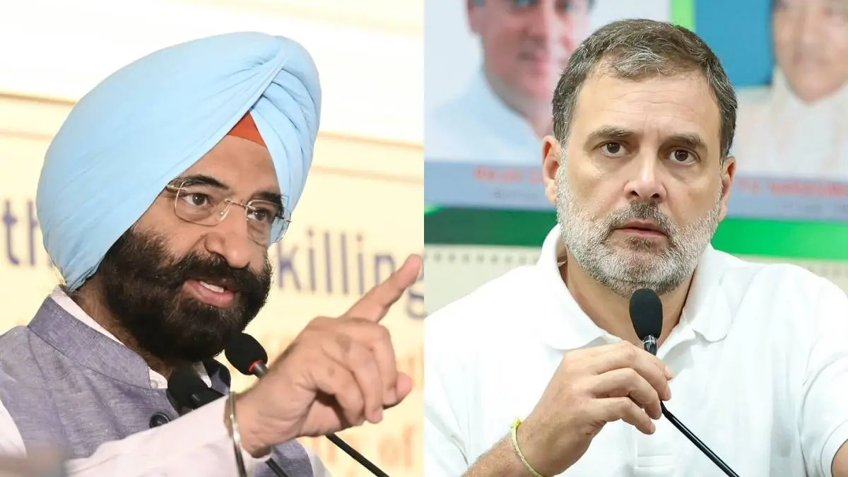 Manjinder Singh Sirsa-Rahul Gandhi