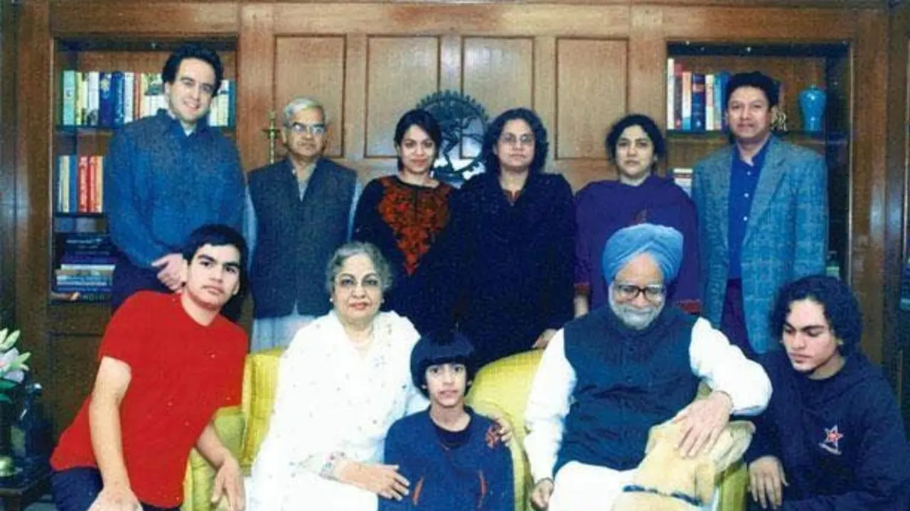 manmohan singh family